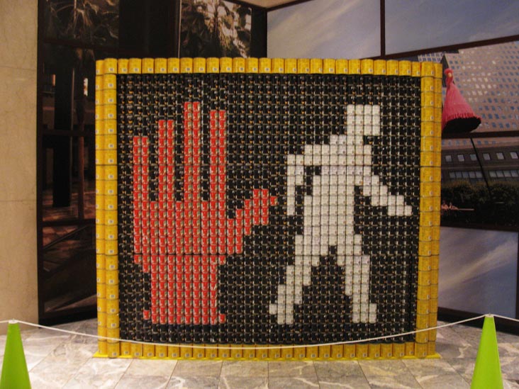 STOP Hunger START Sharing By CetraRuddy, Canstruction 2011, World Financial Center, Battery Park City, Lower Manhattan, November 16, 2011