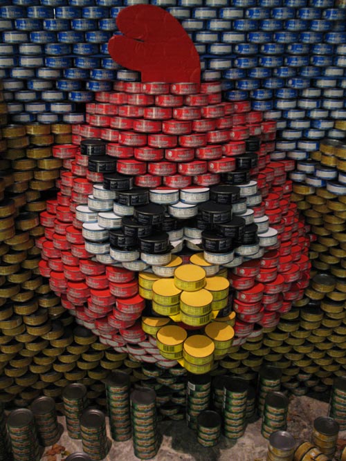 Hungry Birds By Ennead Architects, Canstruction 2011, World Financial Center, Battery Park City, Lower Manhattan, November 16, 2011