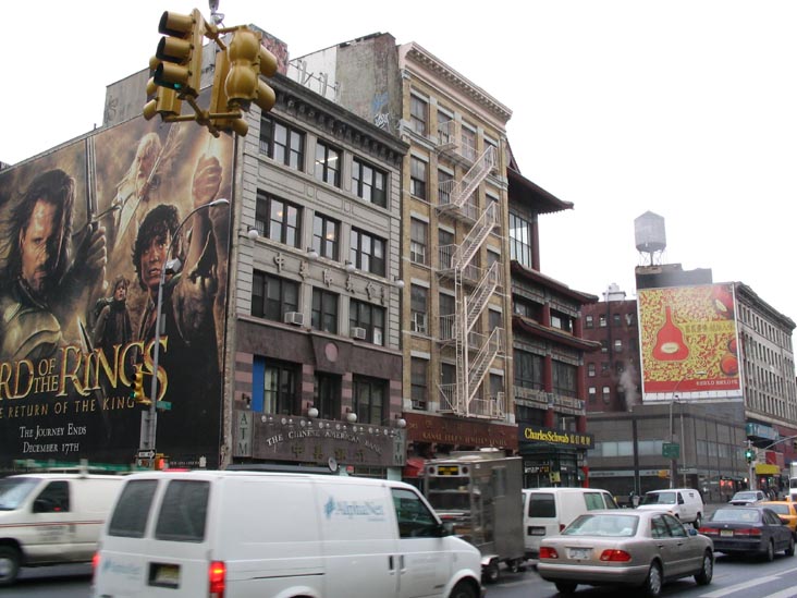 North Side of Canal Street Between Lafayette and Centre Streets, Chinatown, Manhattan