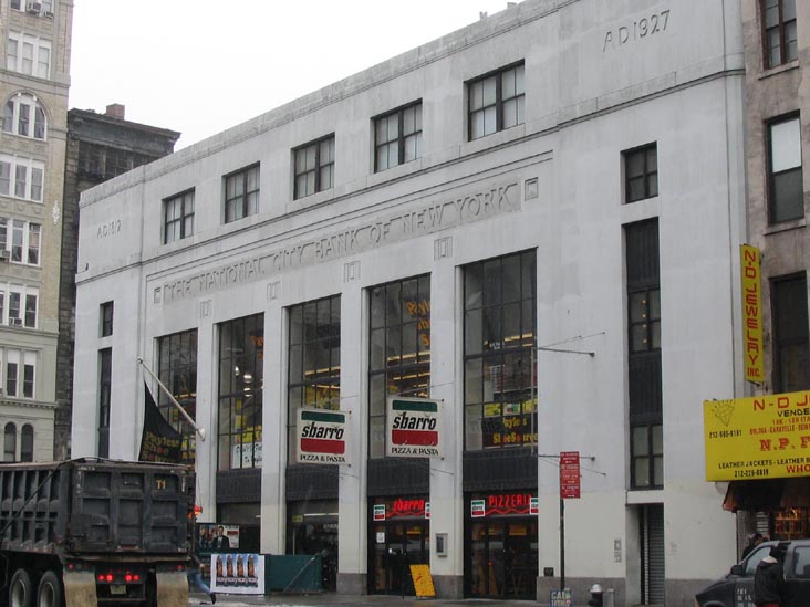The National City Bank of New York, 415 Broadway, Lower Manhattan