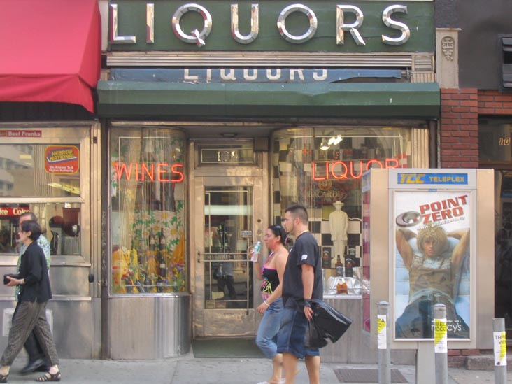 Liquors, South Side of Chambers Street West of Church Street, Lower Manhattan