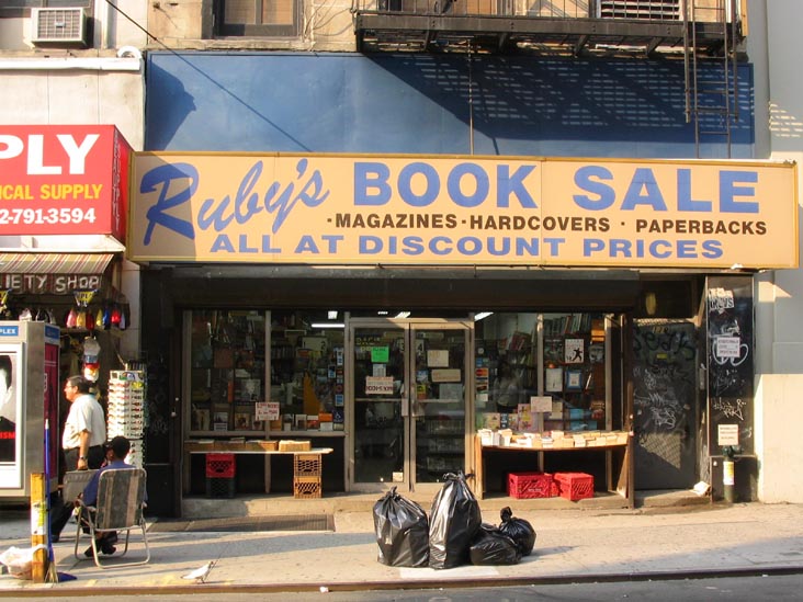 Ruby's Book Sale, 119 Chambers Street, Lower Manhattan