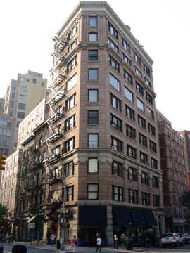 Chambers and Hudson Streets, NW Corner, Lower Manhattan