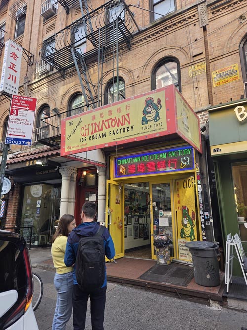 Chinatown Ice Cream Factory, 65 Bayard Street, Chinatown, Lower Manhattan, October 2, 2025