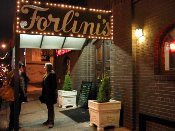 Forlini's, 93 Baxter Street, Chinatown, Lower Manhattan