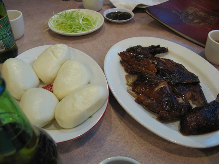 Peking Duck, Hoy Wong Restaurant, 81 Mott Street, Chinatown, Lower Manhattan, October 10, 2009, 4:29 p.m.