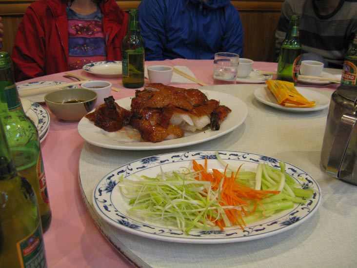 Peking Duck, Hsin Wong Restaurant, 72 Bayard Street, Chinatown, Lower Manhattan, October 10, 2009, 6:29 p.m.