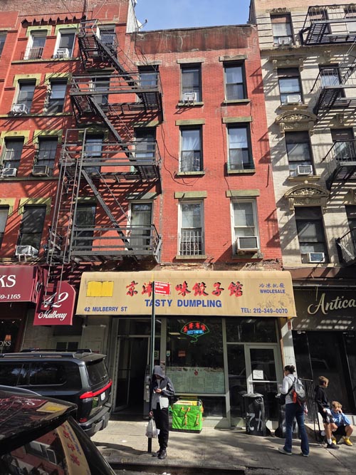 Tasty Dumpling, 42 Mulberry Street, Chinatown, Lower Manhattan, October 2, 2025