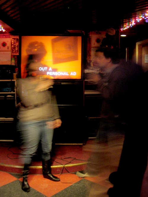 Karaoke, Winnie's Bar and Restaurant, 104 Bayard Street, Chinatown, Lower Manhattan