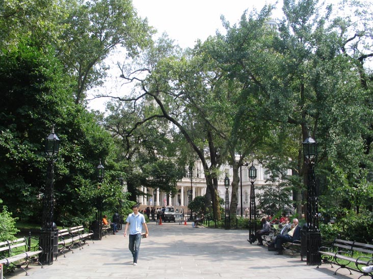City Hall Park, Lower Manhattan