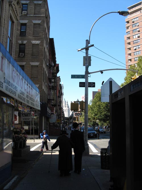 East Broadway and Clinton Street, SE Corner, Lower East Side, Manhattan