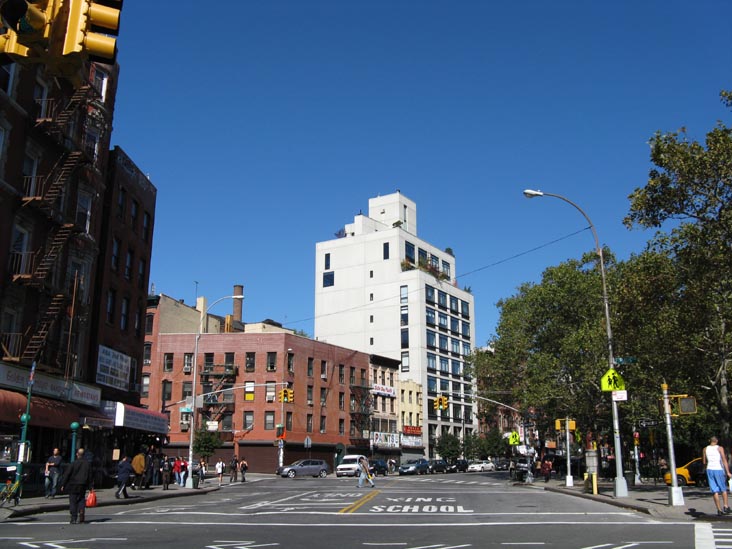 East Broadway and Rutgers Street, Looking North, Lower East Side, Manhattan