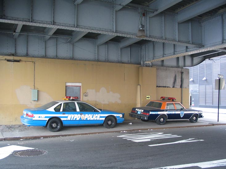 Vintage Police Cars, Police Museum, Old Slip, Lower Manhattan