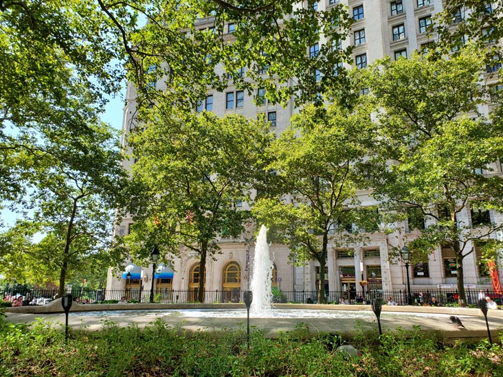 Bowling Green, Lower Manhattan, September 10, 2021