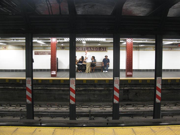 Cortlandt Street BMT Subway Station, Financial District, Lower Manhattan, September 12, 2011