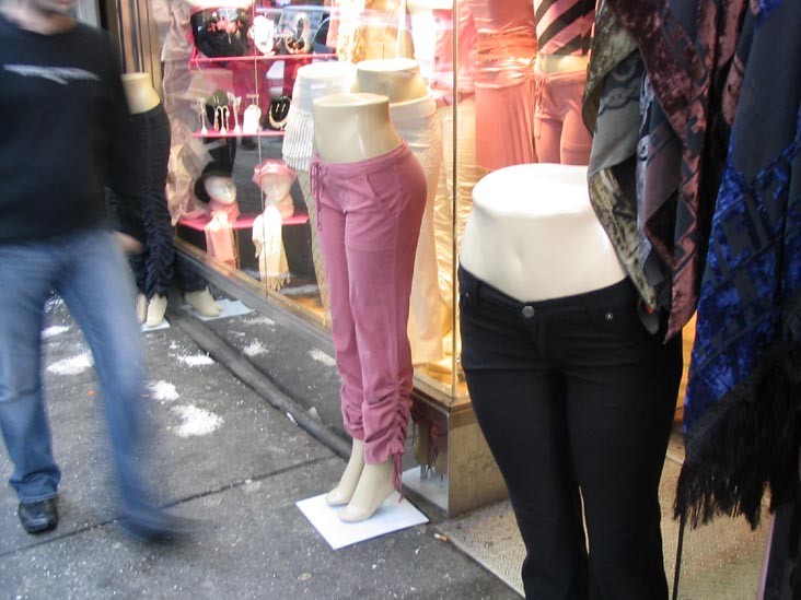 Pants Mannequins, Fulton Street, Lower Manhattan