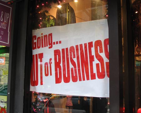 Going Out of Business, Fulton Street, Lower Manhattan