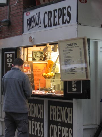 French Crepes, 88 Fulton Street, Lower Manhattan