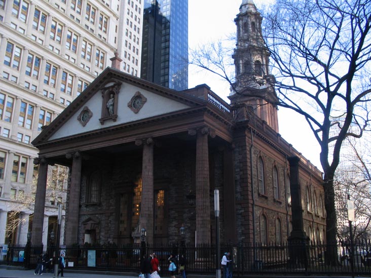 St. Paul's Chapel, 209 Broadway, Lower Manhattan