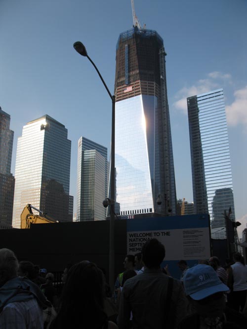 One World Trade Center, Financial District, Lower Manhattan, September 12, 2011