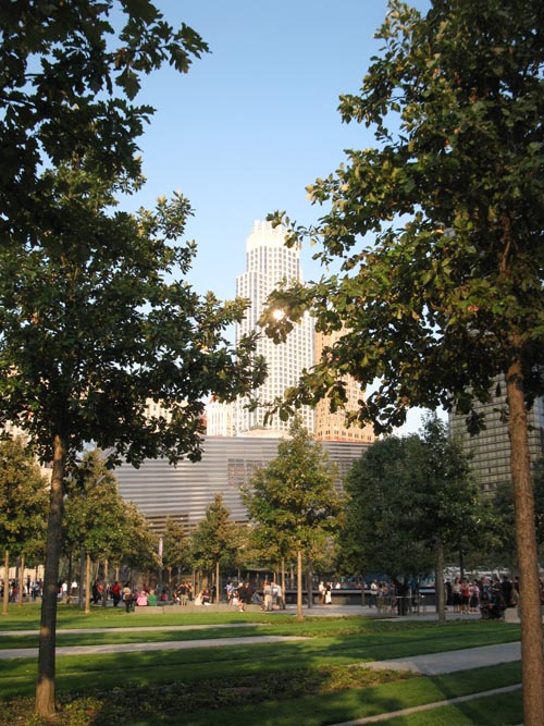 September 11 Memorial, World Trade Center, Financial District, Lower Manhattan, September 12, 2011