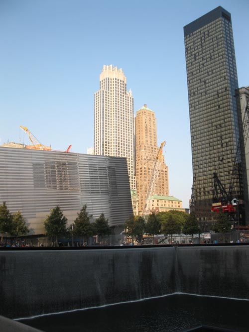 South Pool, September 11 Memorial, World Trade Center, Financial District, Lower Manhattan, September 12, 2011