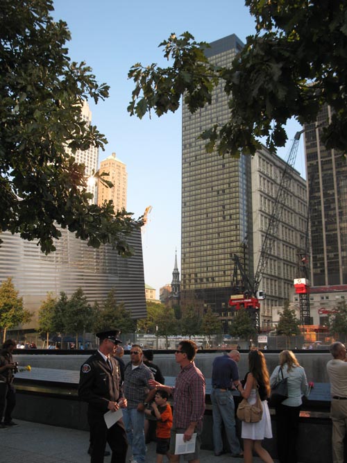 South Pool, September 11 Memorial, World Trade Center, Financial District, Lower Manhattan, September 12, 2011