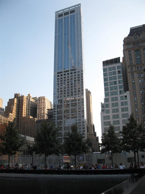 South Pool, September 11 Memorial, World Trade Center, Financial District, Lower Manhattan, September 12, 2011