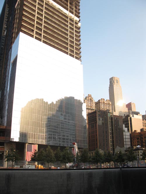 South Pool, September 11 Memorial, World Trade Center, Financial District, Lower Manhattan, September 12, 2011