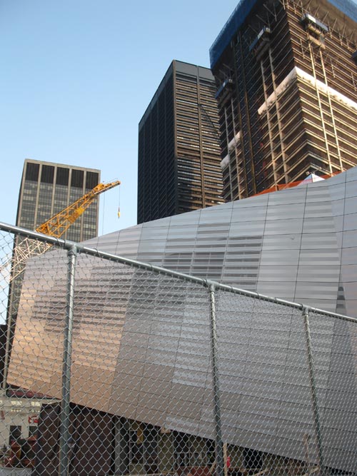 September 11 Museum, September 11 Memorial, World Trade Center, Financial District, Lower Manhattan, September 12, 2011