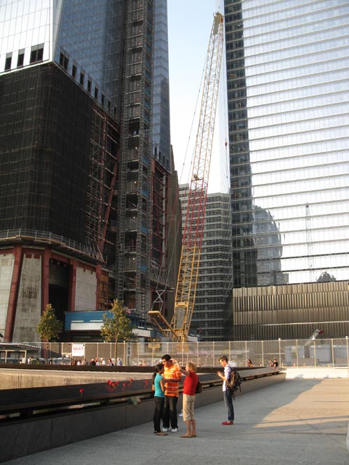 North Pool, September 11 Memorial, World Trade Center, Financial District, Lower Manhattan, September 12, 2011