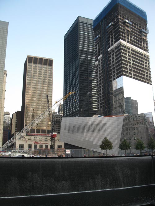 North Pool, September 11 Memorial, World Trade Center, Financial District, Lower Manhattan, September 12, 2011
