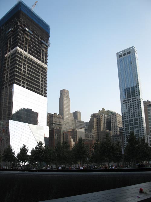 North Pool, September 11 Memorial, World Trade Center, Financial District, Lower Manhattan, September 12, 2011