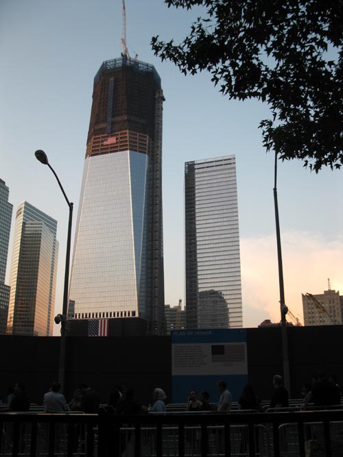 Entrance, September 11 Memorial, World Trade Center, Financial District, Lower Manhattan, September 12, 2011