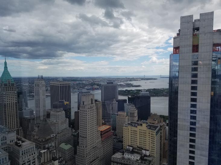 View From 4 World Trade Center, 150 Greenwich Street, Financial District, Lower Manhattan, June 14, 2019