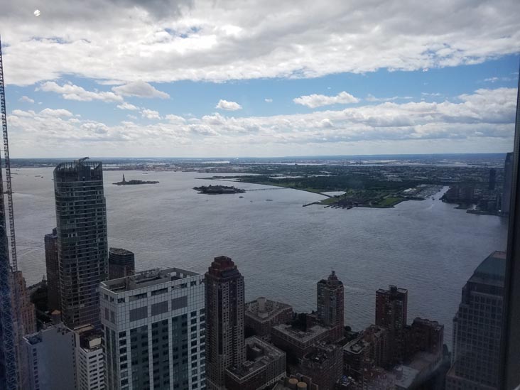 View From 4 World Trade Center, 150 Greenwich Street, Financial District, Lower Manhattan, June 14, 2019