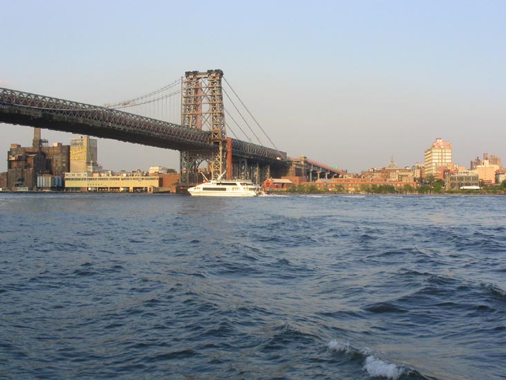 Williamsburg Bridge from East River Park, Lower East Side, Manhattan