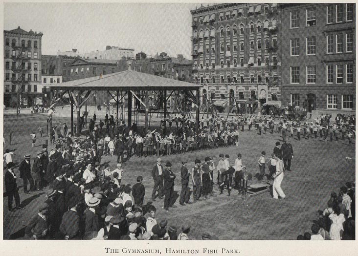Hamilton Fish Park, Lower East Side, Manhattan, 1902 Parks Department Annual Report