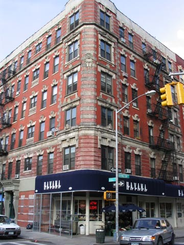 Rivington and Ridge Streets, NE Corner, Lower East Side, Manhattan