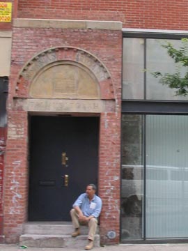 College Settlement House/Talmud Torah, 95 Rivington Street, Lower East Side, Manhattan