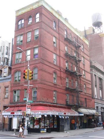 Allen and Rivington Streets, SW Corner, Lower East Side, Manhattan