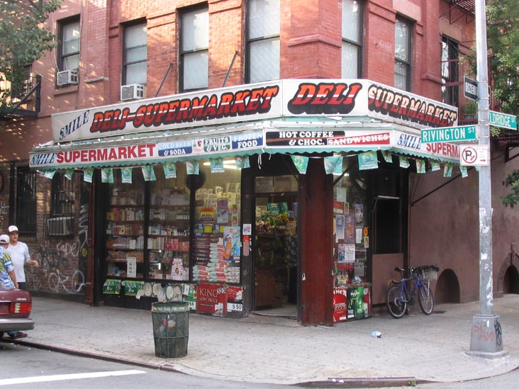 Rivington and Eldridge Streets, NW Corner, Lower East Side, Manhattan