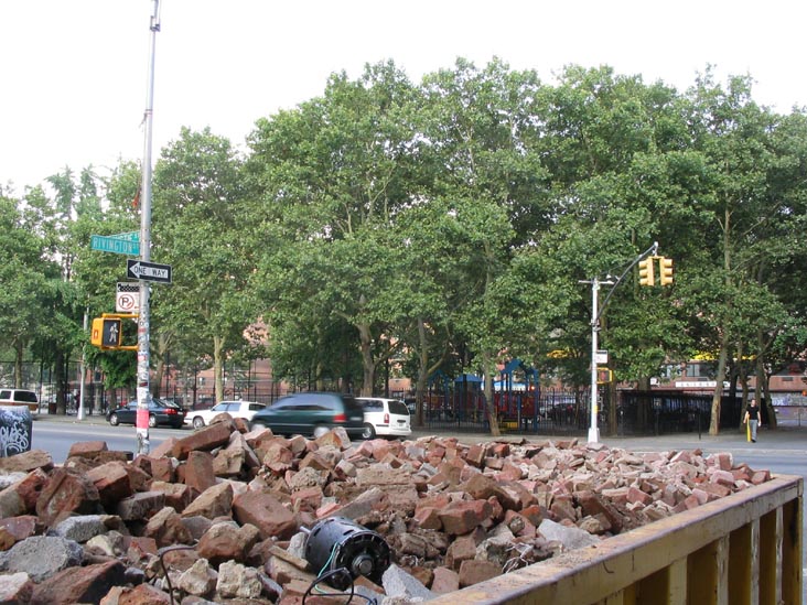 Rivington and Chrystie Streets, Looking East, Lower East Side, Manhattan