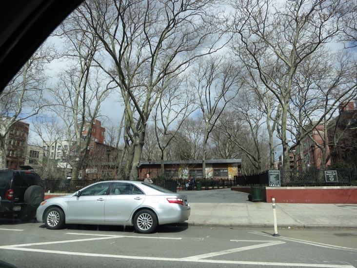 Sara D. Roosevelt Park, North Side of Delancey Street Between Chrystie Street and Forsyth Street, Lower East Side, Manhattan, March 22, 2013