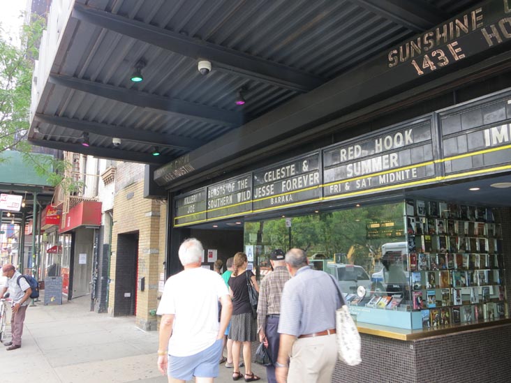 Sunshine Cinema, 143 East Houston Street, Lower East Side, Manhattan, August 15, 2012
