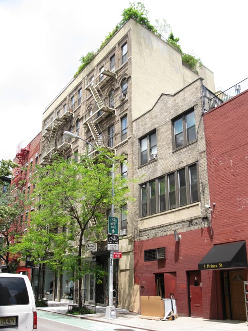 North Side of Prince Street Between Bowery and Elizabeth Street, Nolita, Lower Manhattan