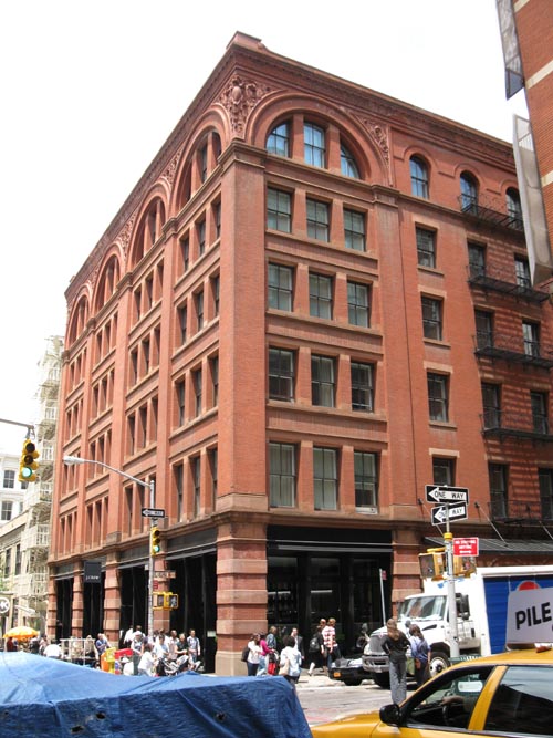 Prince Street and Mercer Street, NW Corner, SoHo, Lower Manhattan