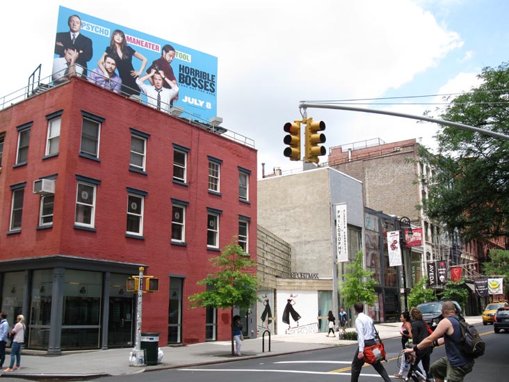 Prince Street and West Broadway, NW Corner, SoHo, Lower Manhattan
