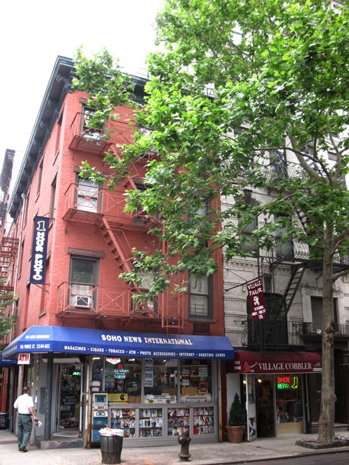Prince Street and Sullivan Street, SE Corner, SoHo, Lower Manhattan
