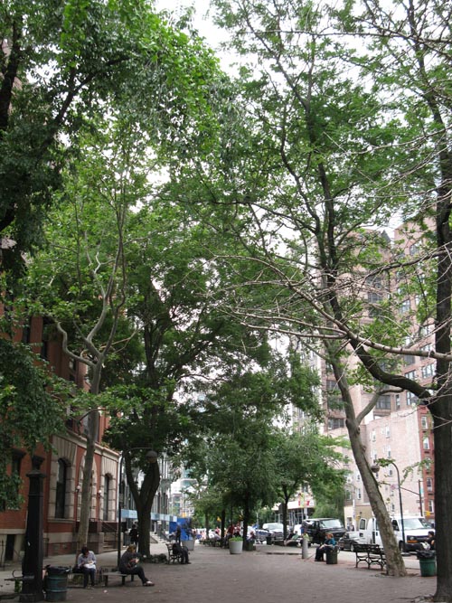 Father Fagan Park, Prince Street at Sixth Avenue, SoHo, Lower Manhattan